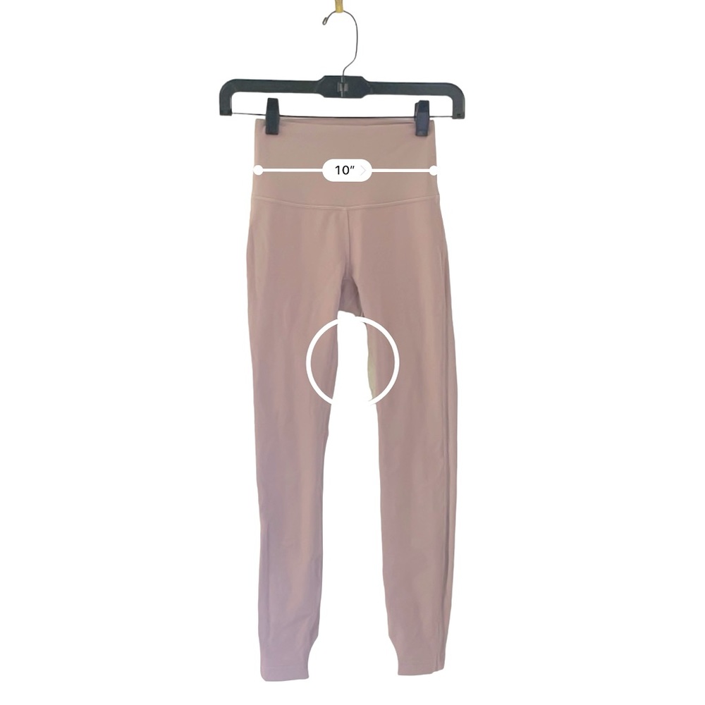 Lululemon women high rise legging Smoky blush size 2
